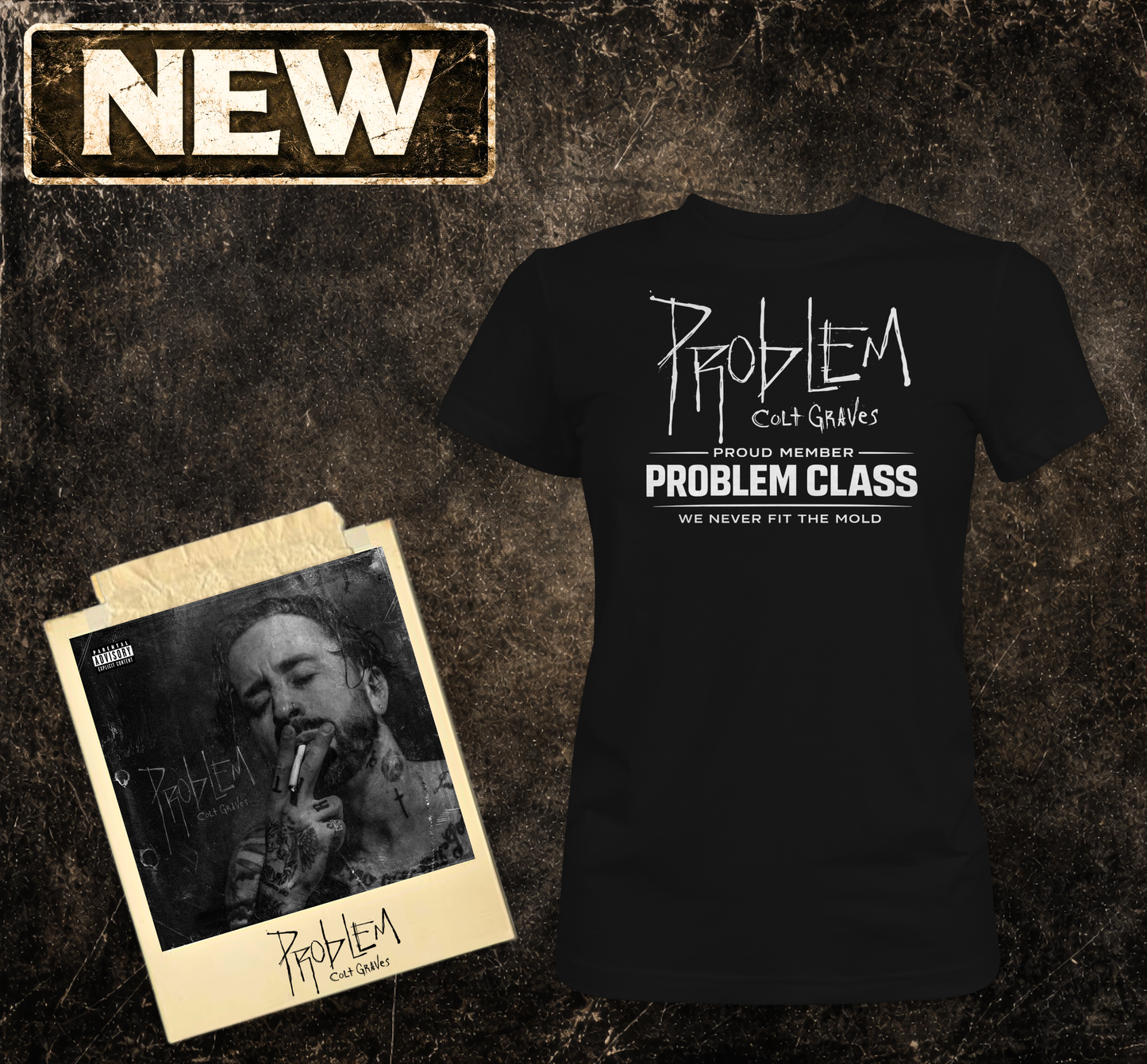 Problem Album Colt Graves Ladies T-Shirt