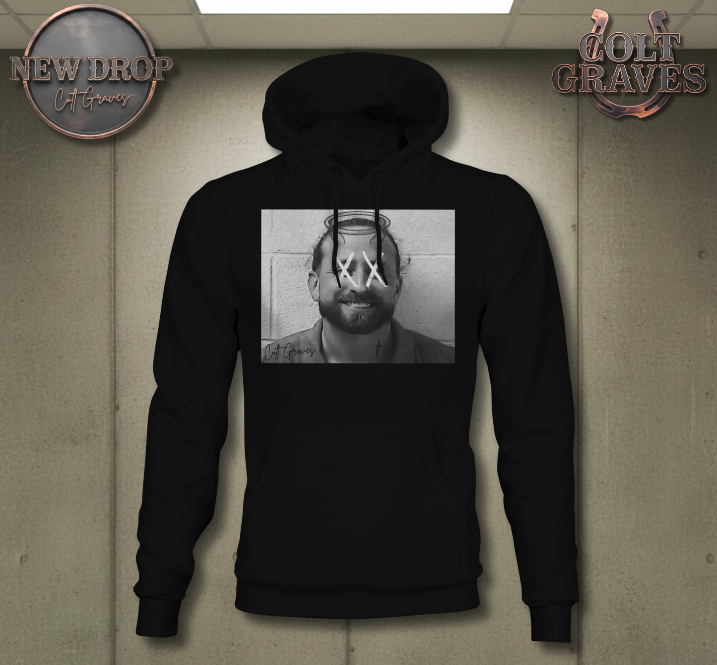 Colt Graves Mug Shot Hoodie