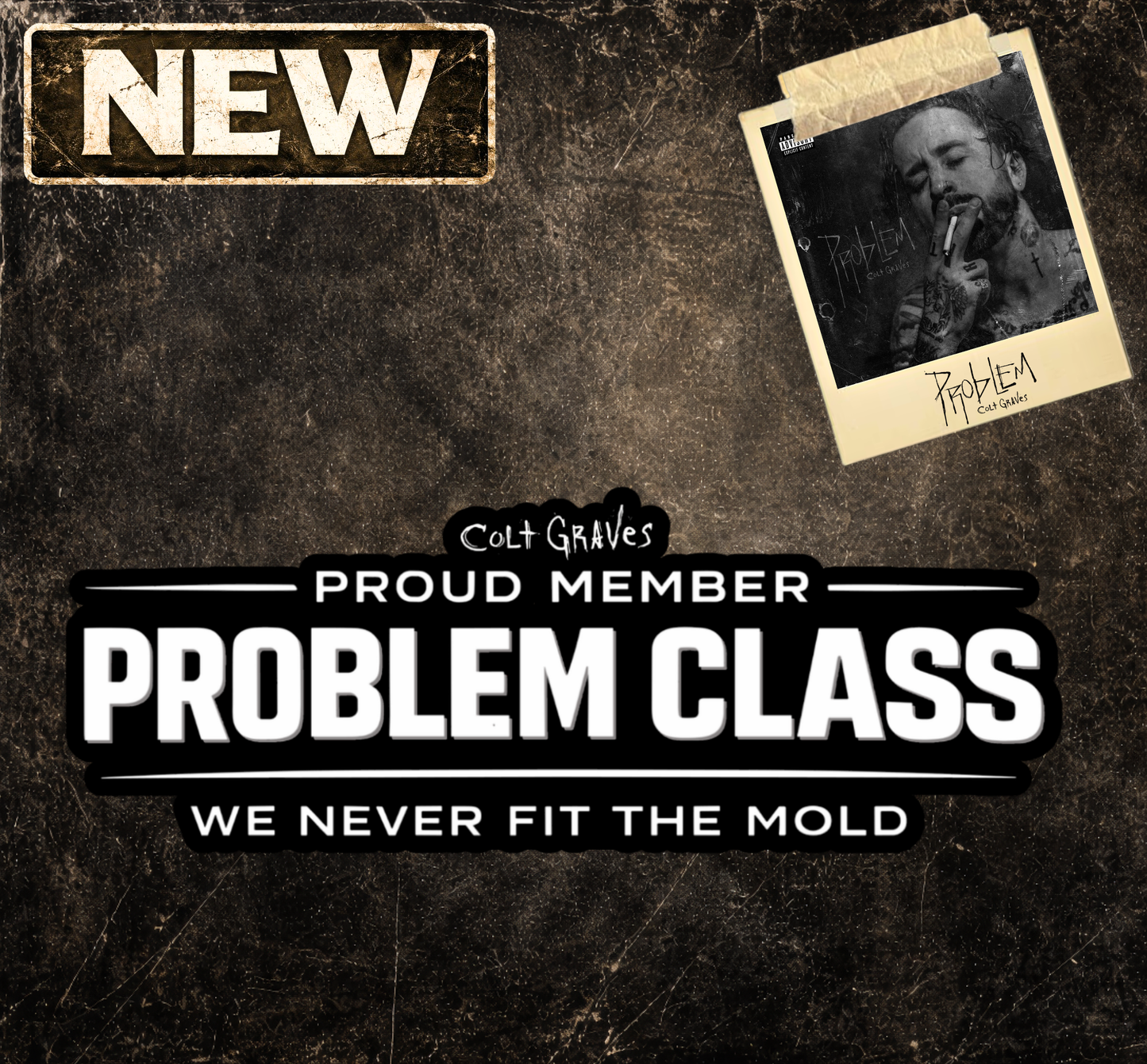 Problem Class Colt Graves Sticker