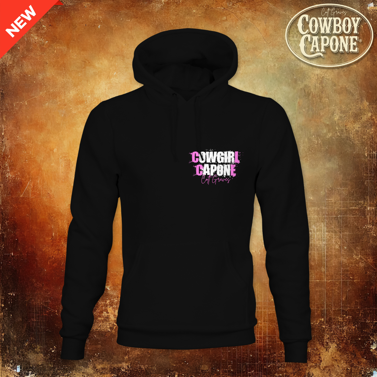 Cowgirl Capone Pistols Ladies Hoodie