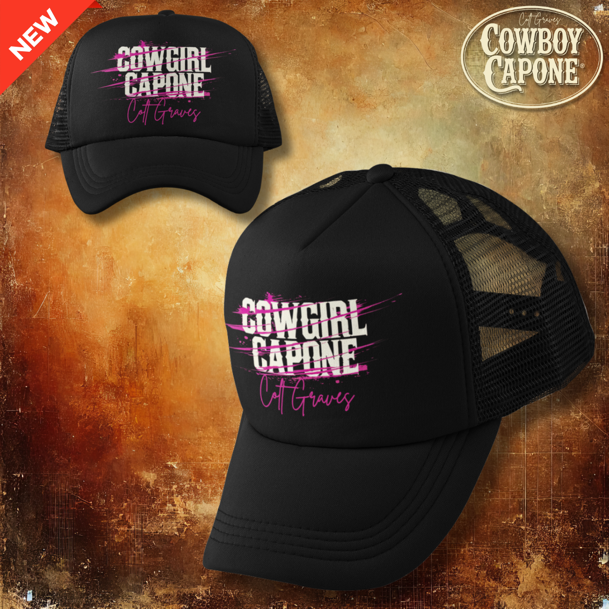 Cowgirl Capone Ladies Trucker Hat