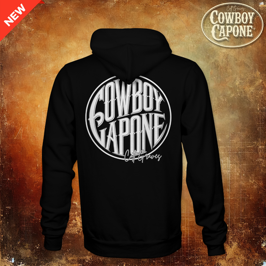 Cowboy Capone Round Logo Hoodie