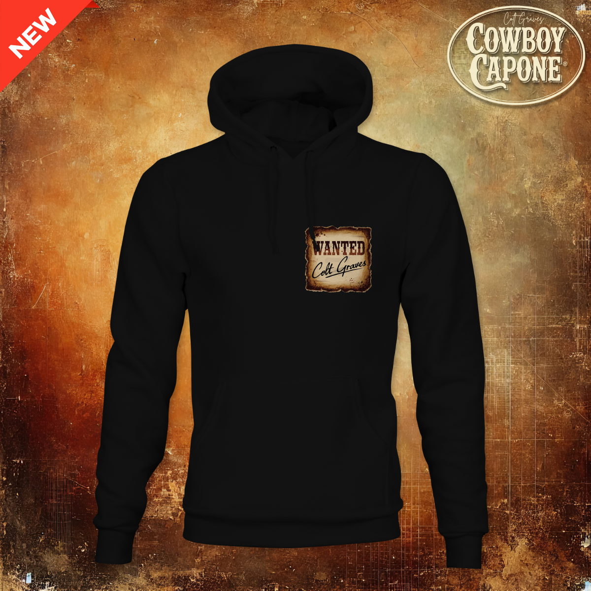 Cowboy Capone Wanted Hoodie